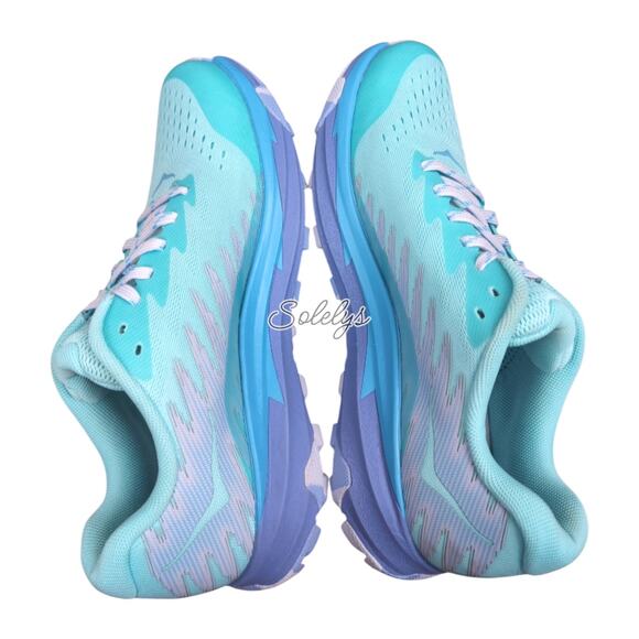 HOKA ONE ONE Torrent 3 Cloudless Comos Blue Purple Trail Running Sneaker Women 8 - Picture 9 of 11